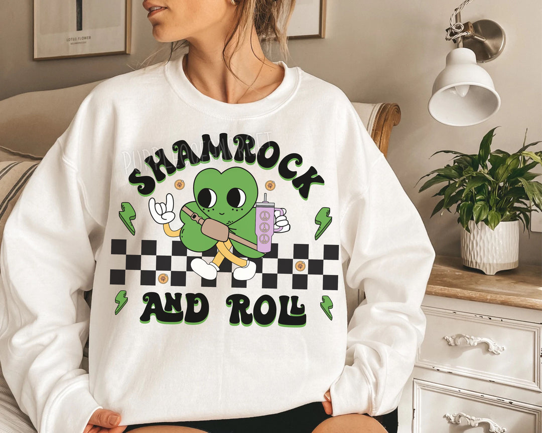 Shamrock and Roll DTF Print