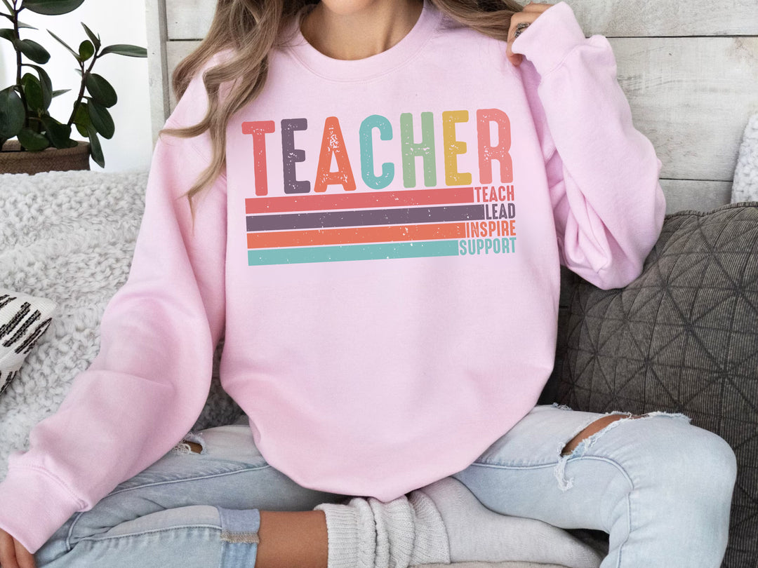 Teacher Stacked DTF Print