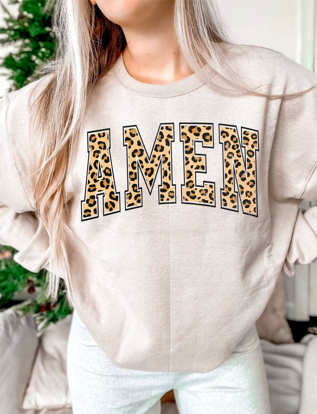 Amen Leopard DTF Print