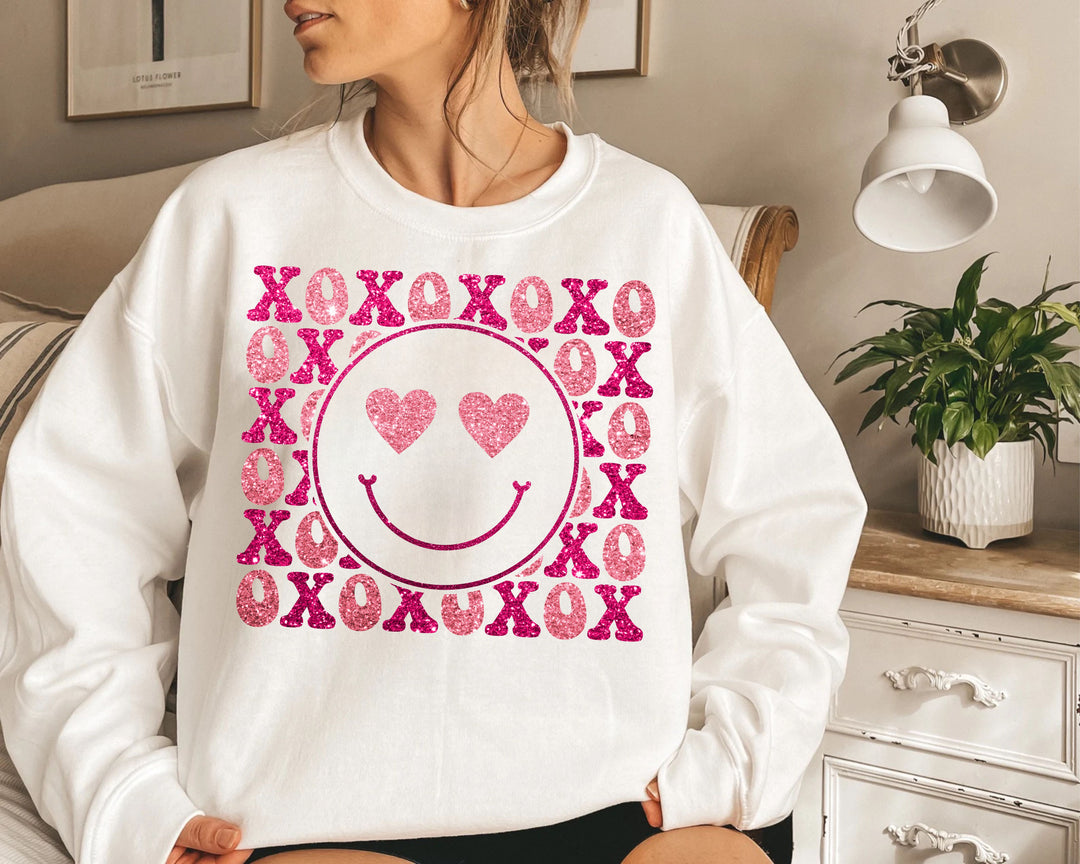 Xoxoxo Smiley DTF Print