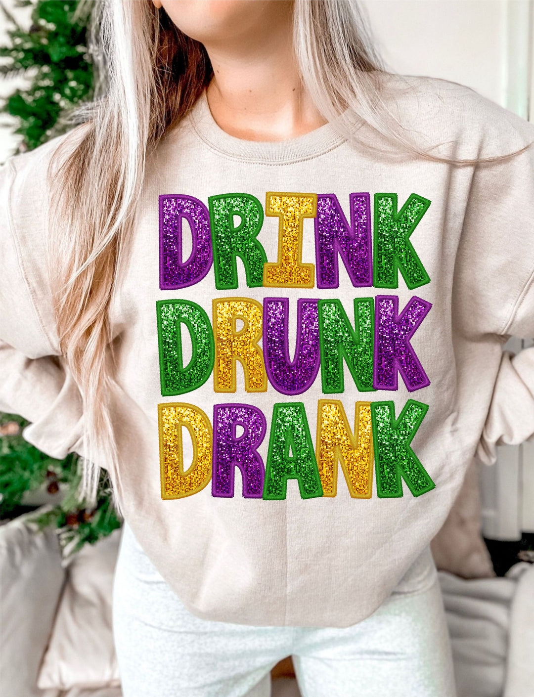 Drink Drunk Drank DTF Print