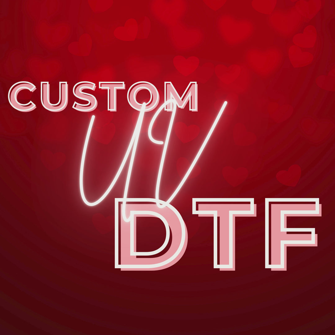 Custom UV DTF Print Gang Sheet