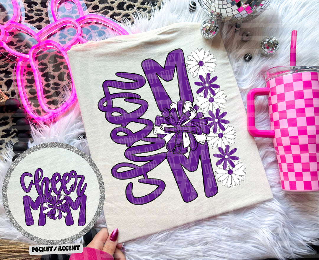 Cheer Mom DTF Print