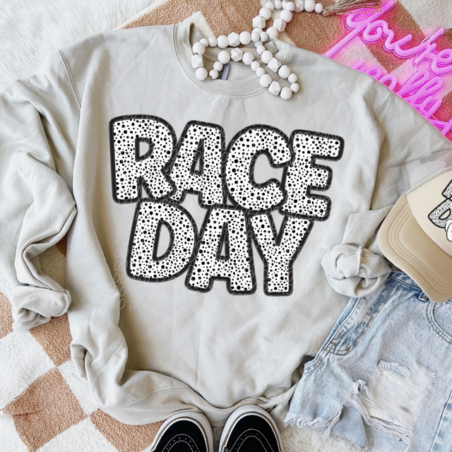 Race Day Dots DTF Print