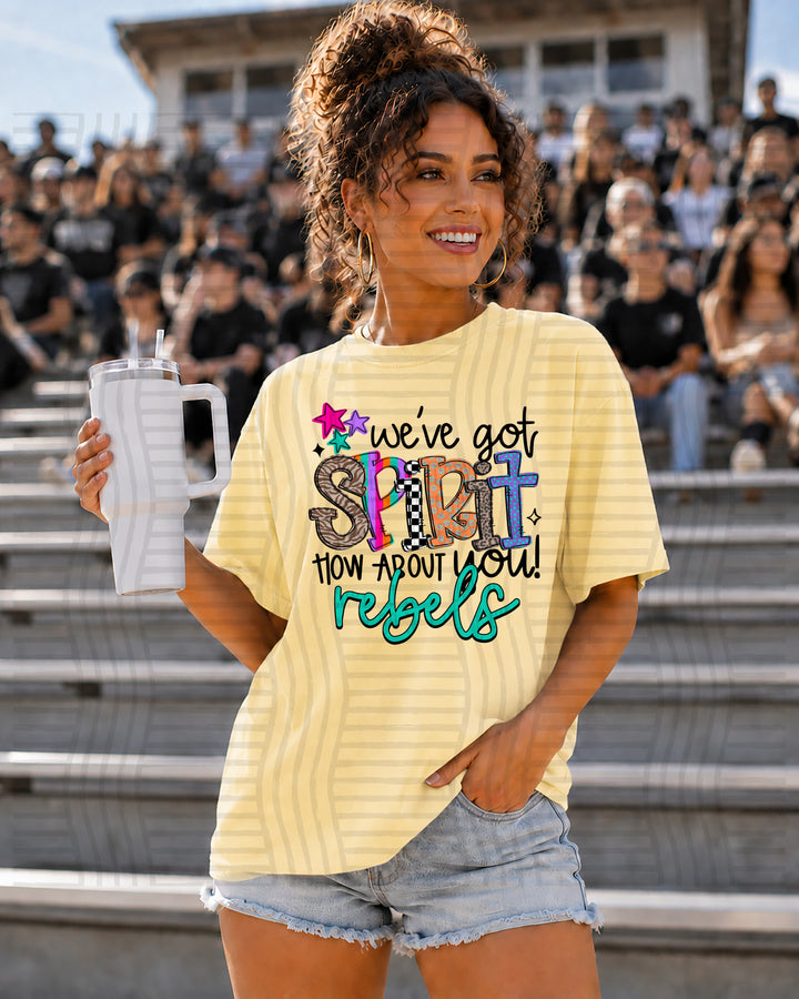 We’ve Got Spirit Mascots DTF Print