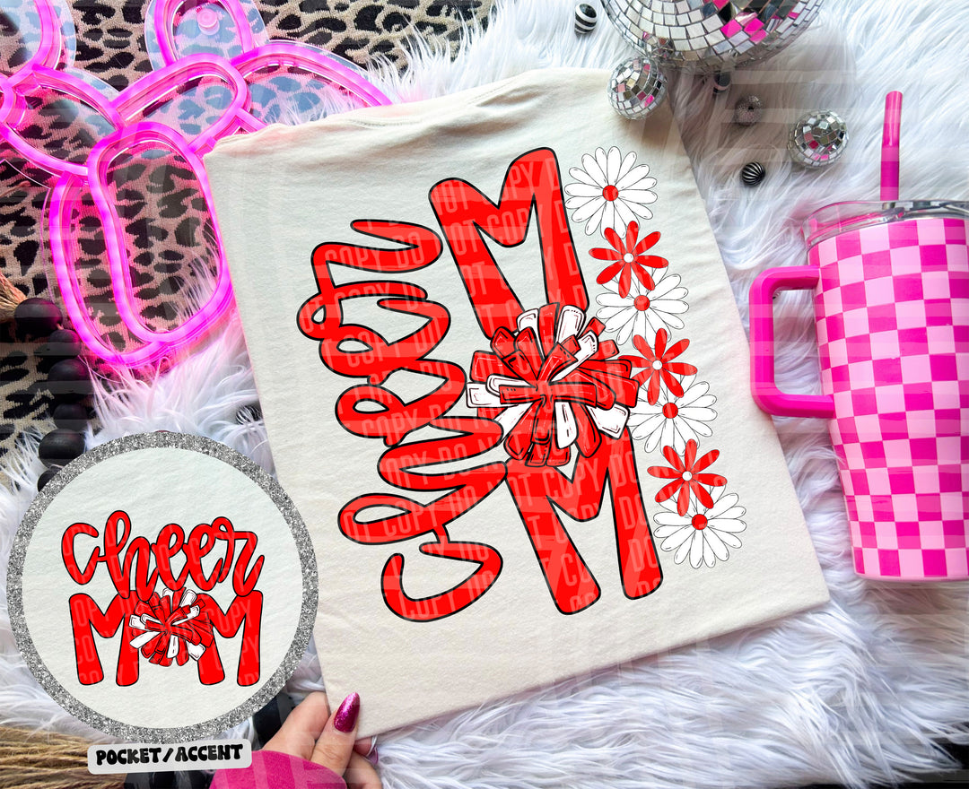 Cheer Mom DTF Print
