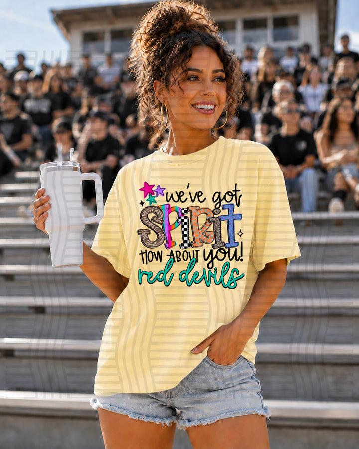 We’ve Got Spirit Mascots DTF Print
