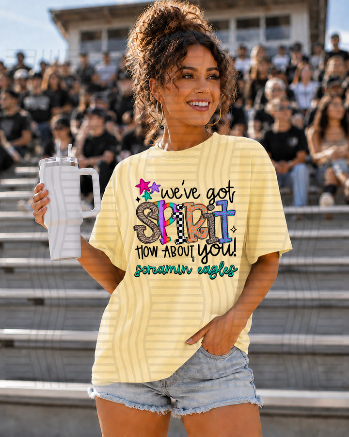 We’ve Got Spirit Mascots DTF Print