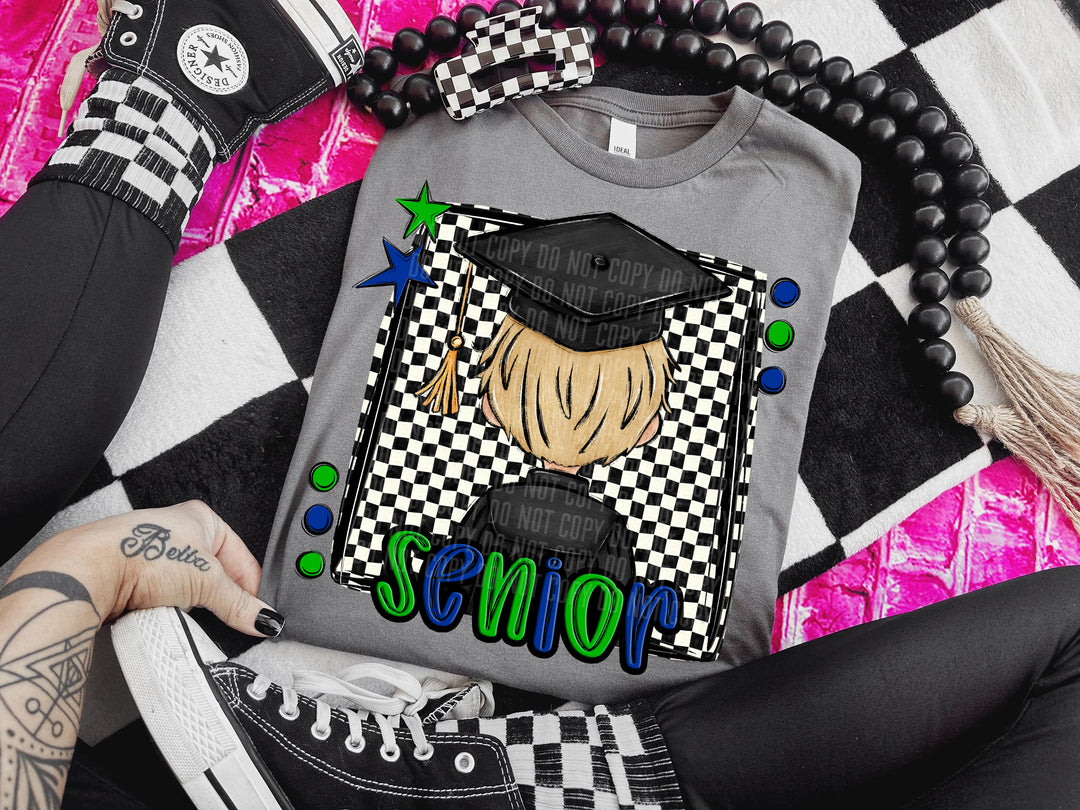 Preppy Bright Senior DTF Print