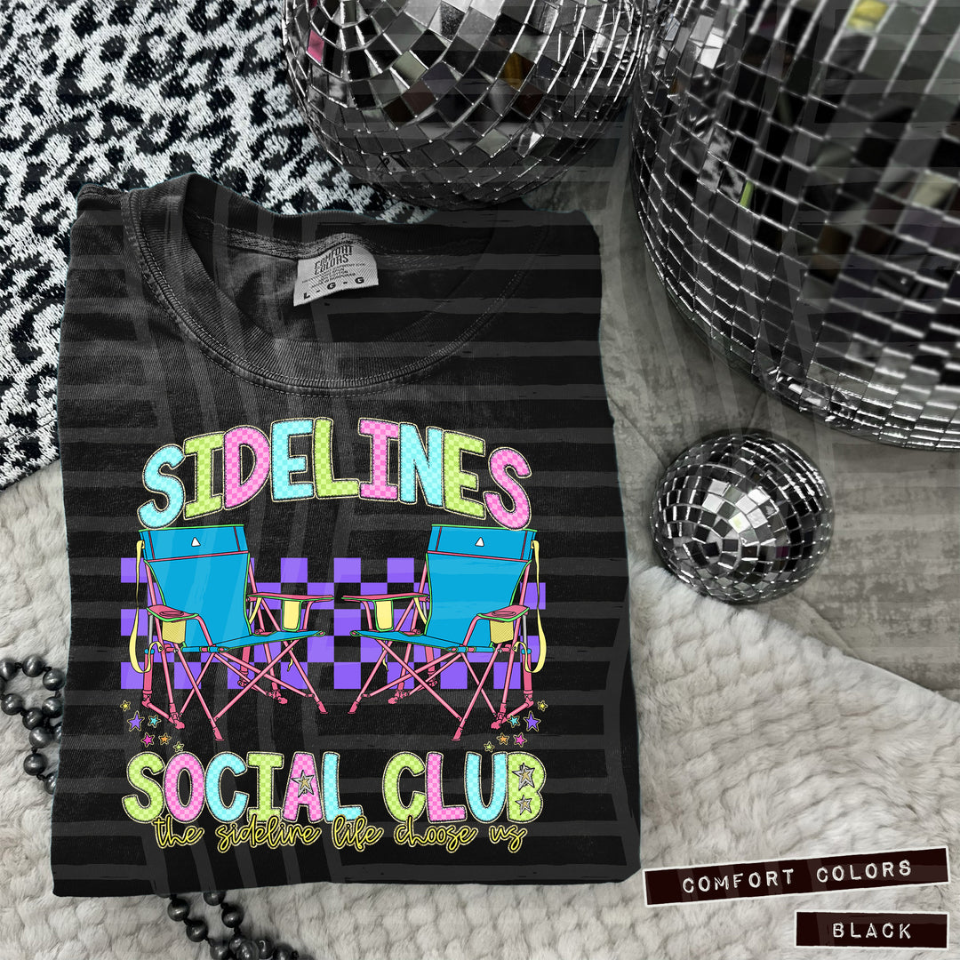 Sidelines DTF Print
