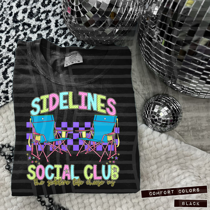 Sidelines DTF Print