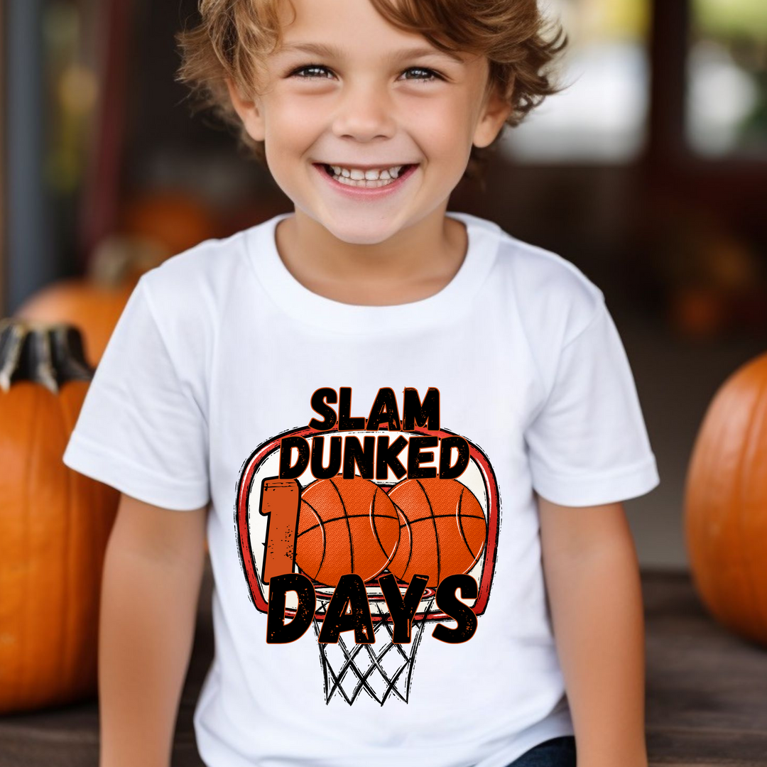 Slam Dunked 100 Days DTF Print