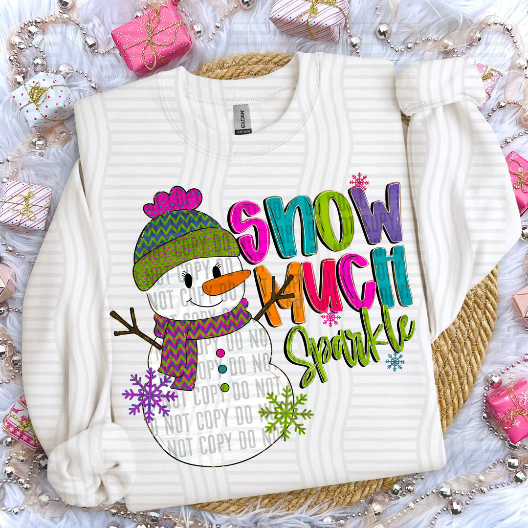 Snow Much Sparkle DTF Print