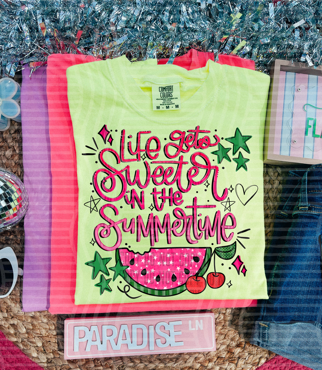 Life Gets Sweeter In The Summertime DTF Print