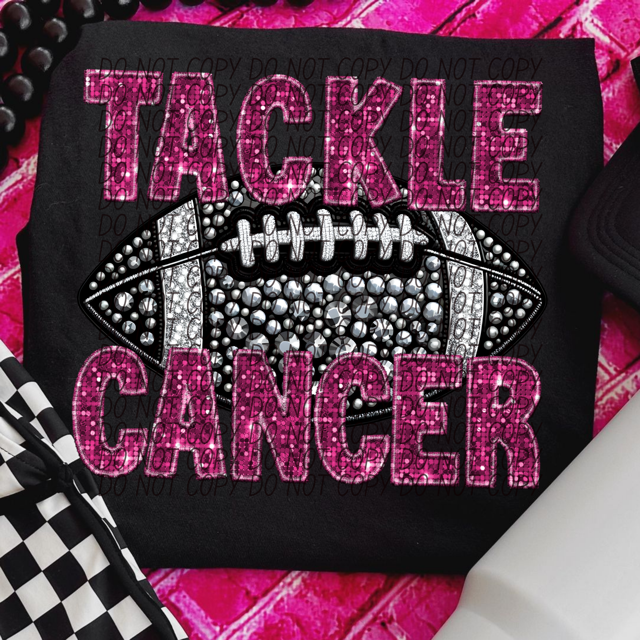 Tackle Cancer DTF Print