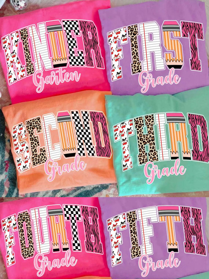 Grade Level DTF Print