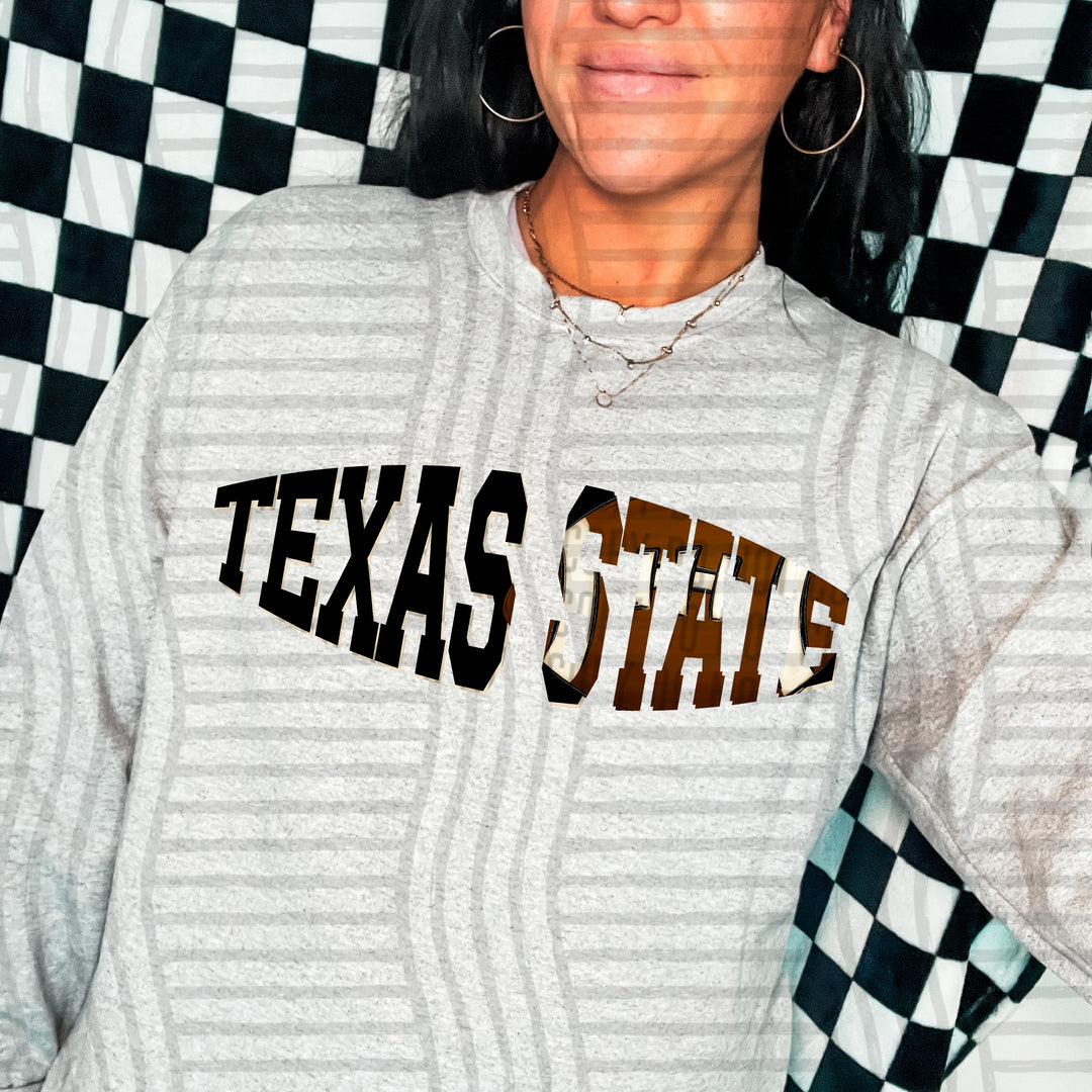 Varsity Clipped Football Mascots DTF Print