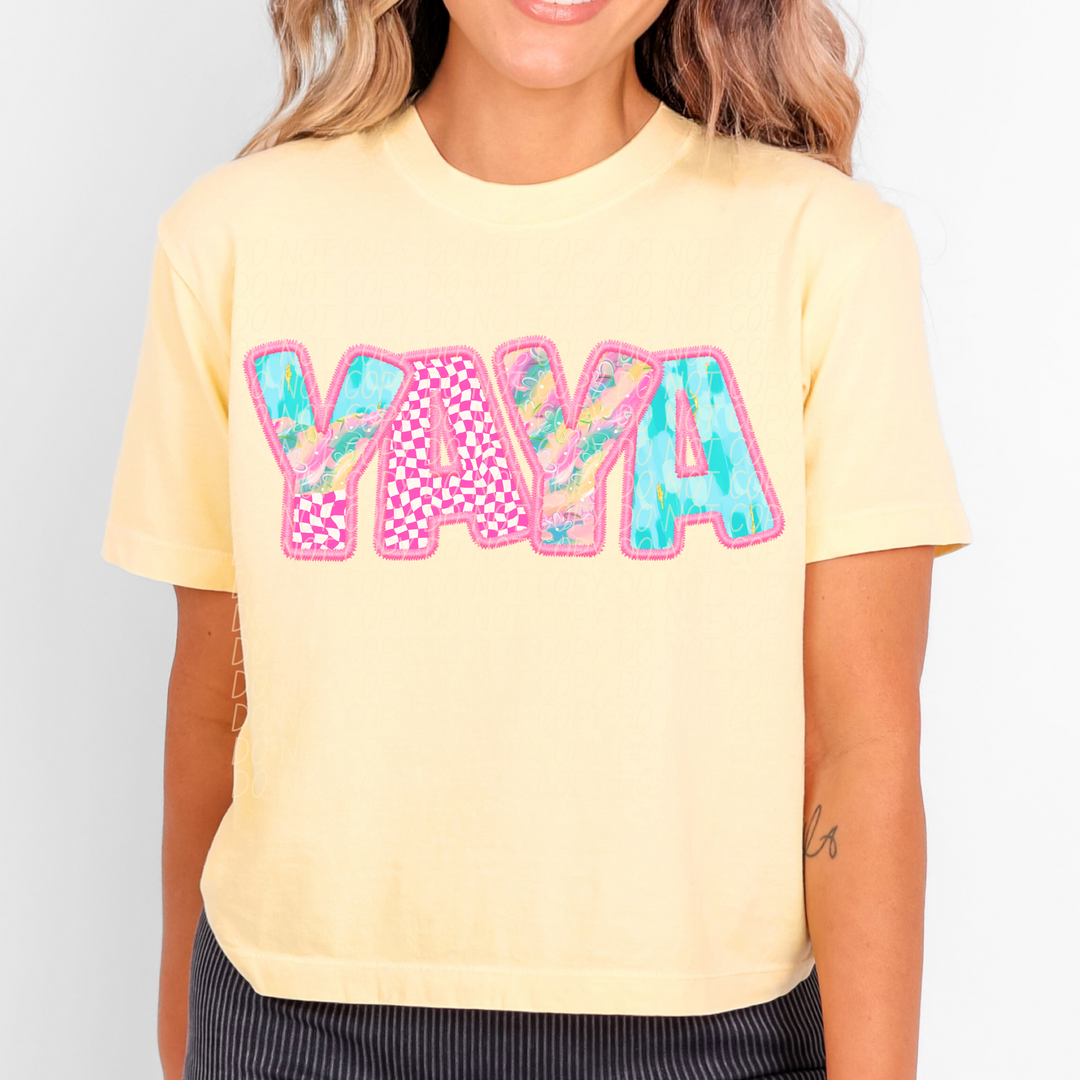 Spring Names DTF Print