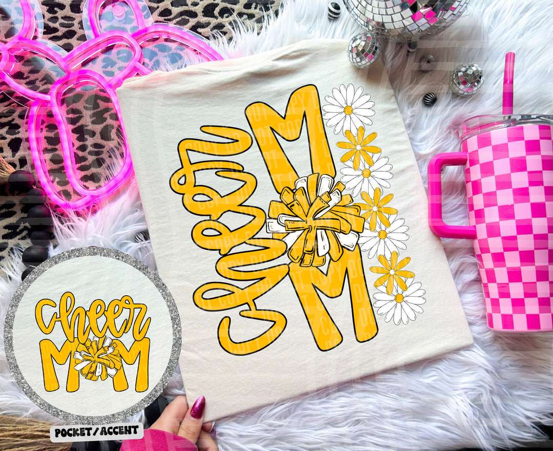Cheer Mom DTF Print