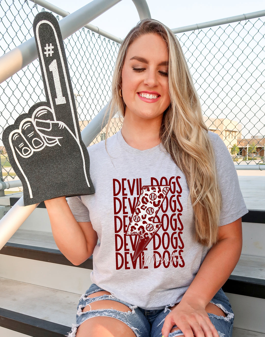 Morristown Devil Dogs DTF Print