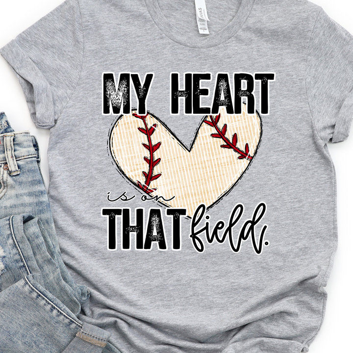 My Heart is on that (Sports) DTF Print