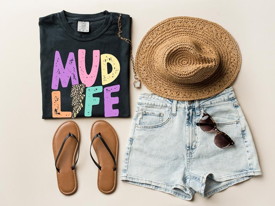 Mud Life DTF Print