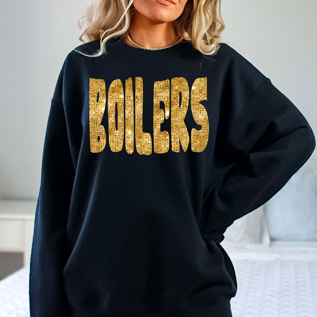 Boilers Bling DTF Print