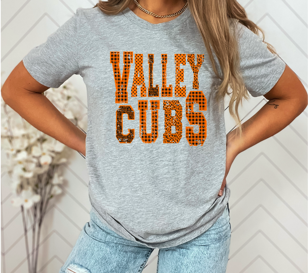 Valley Cubs Patterned DTF Print