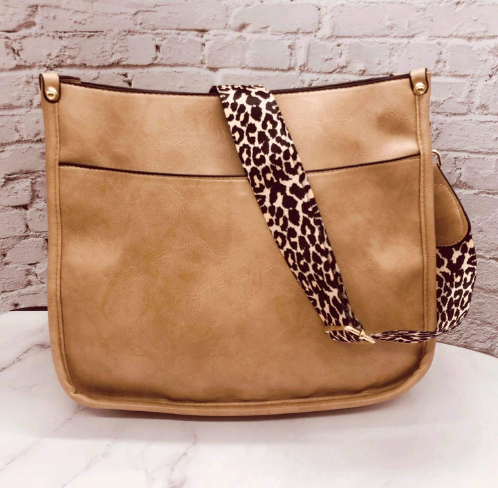 RTS Leopard Strap Purse