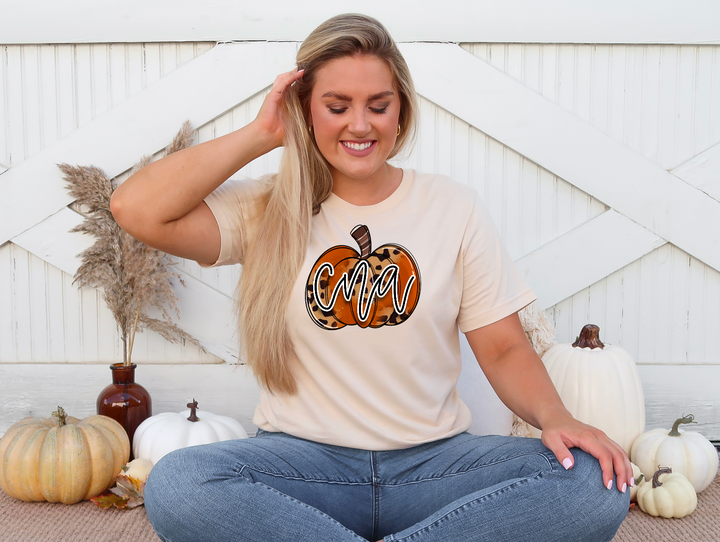 Leopard Pumpkin  DTF Print