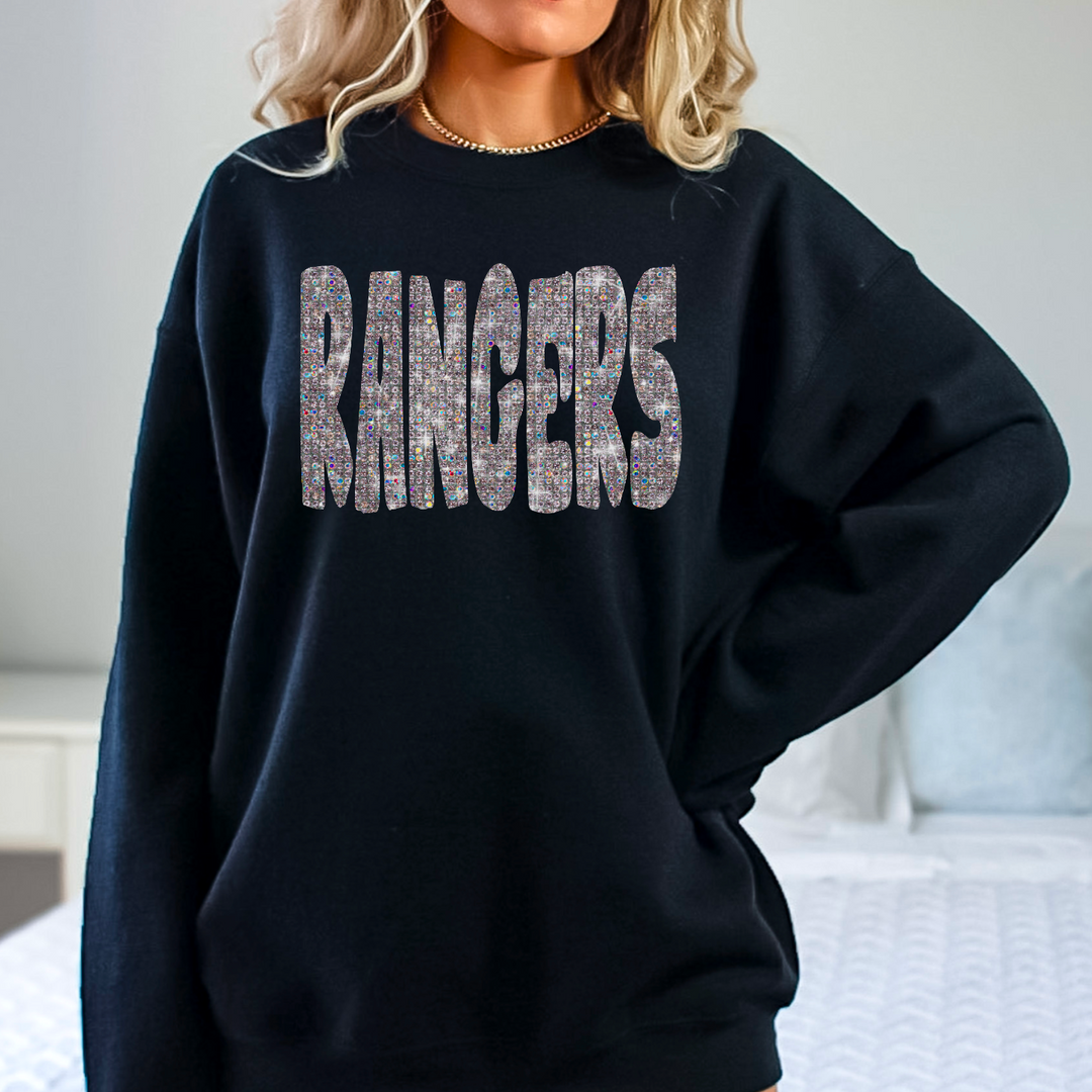 Rangers Bling DTF Print