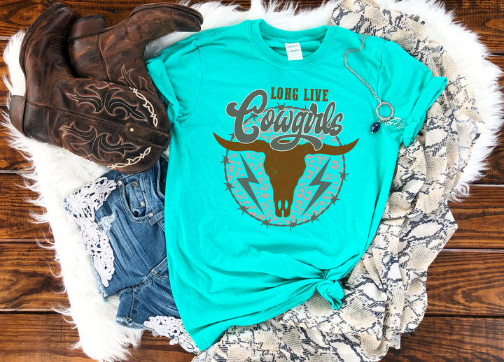 Long Live Cowgirls DTF Print