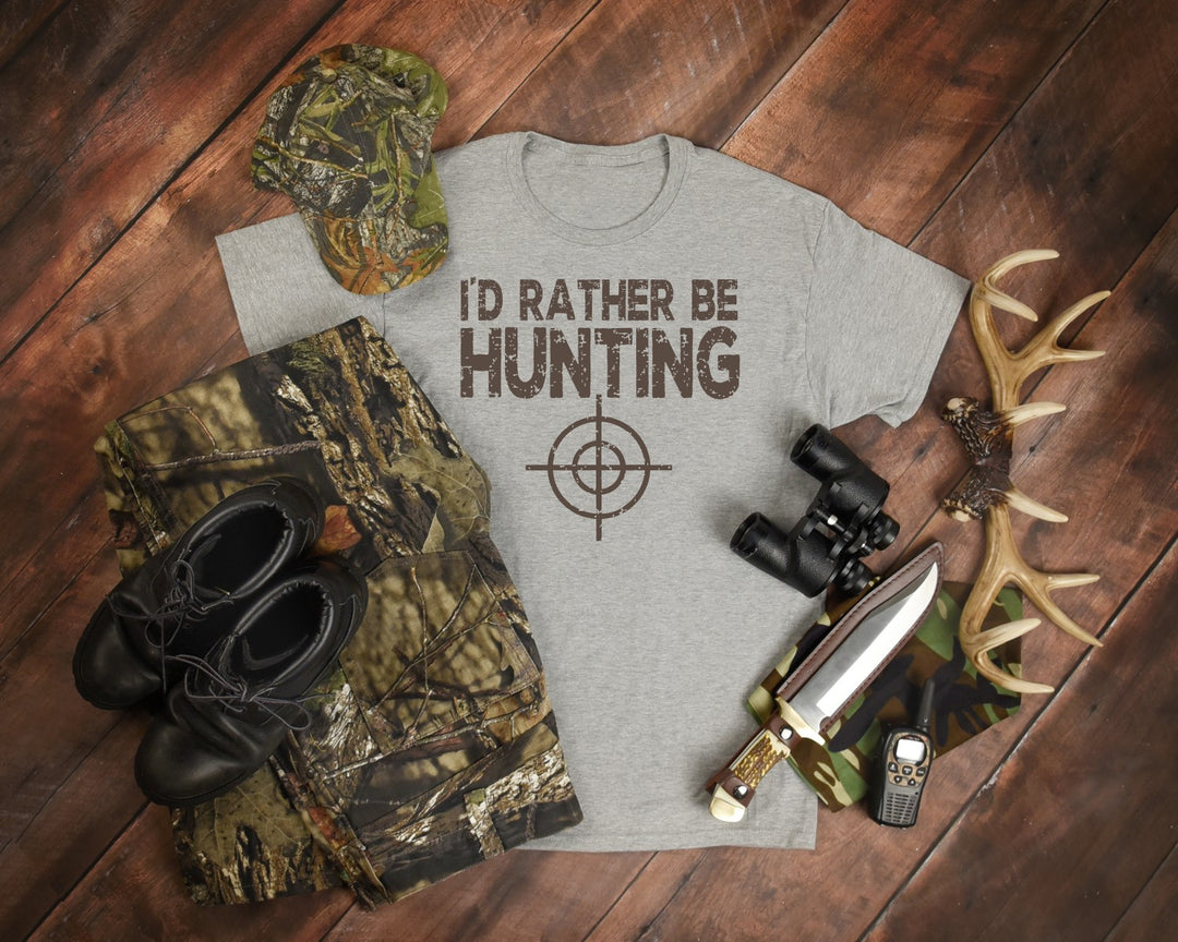 I'd Rather Be Hunting DTF Print