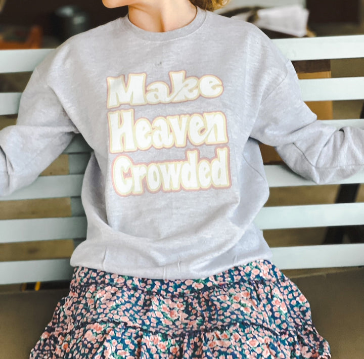 Make Heaven Crowded Pastel Retro Screen Print G10