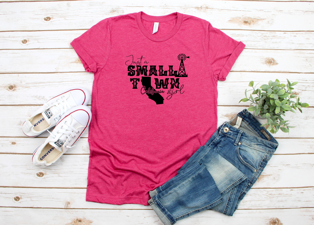 Just A Small Town Girl California  DTF Print