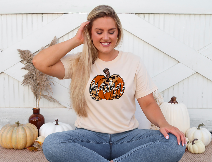 Leopard Pumpkin  DTF Print