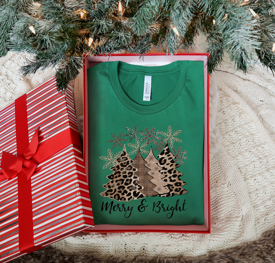 Merry & Bright DTF Print