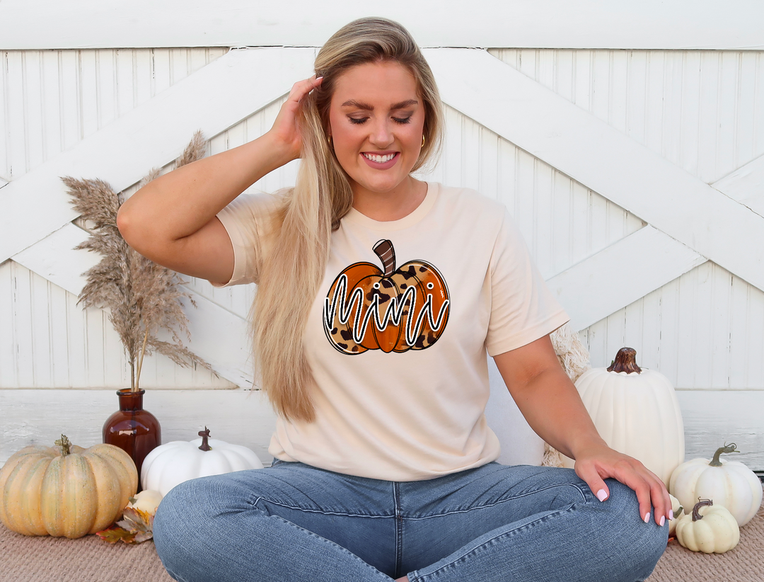 Leopard Pumpkin  DTF Print