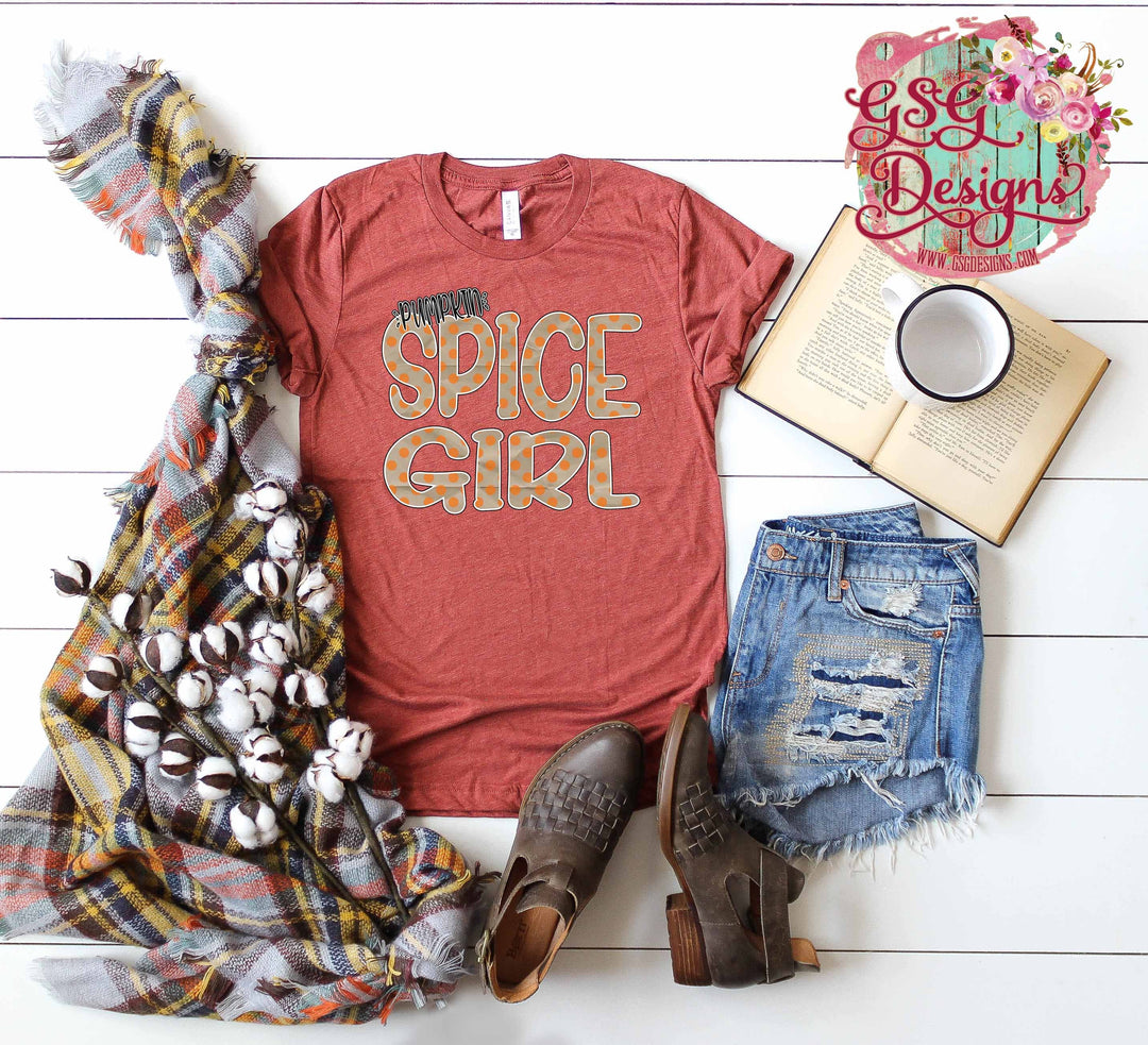 Pumpkin Spice Girl Screen Print WX15