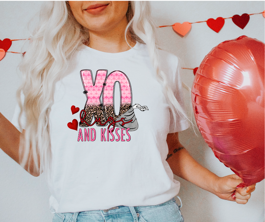 XO Hugs and Kisses DTF Print