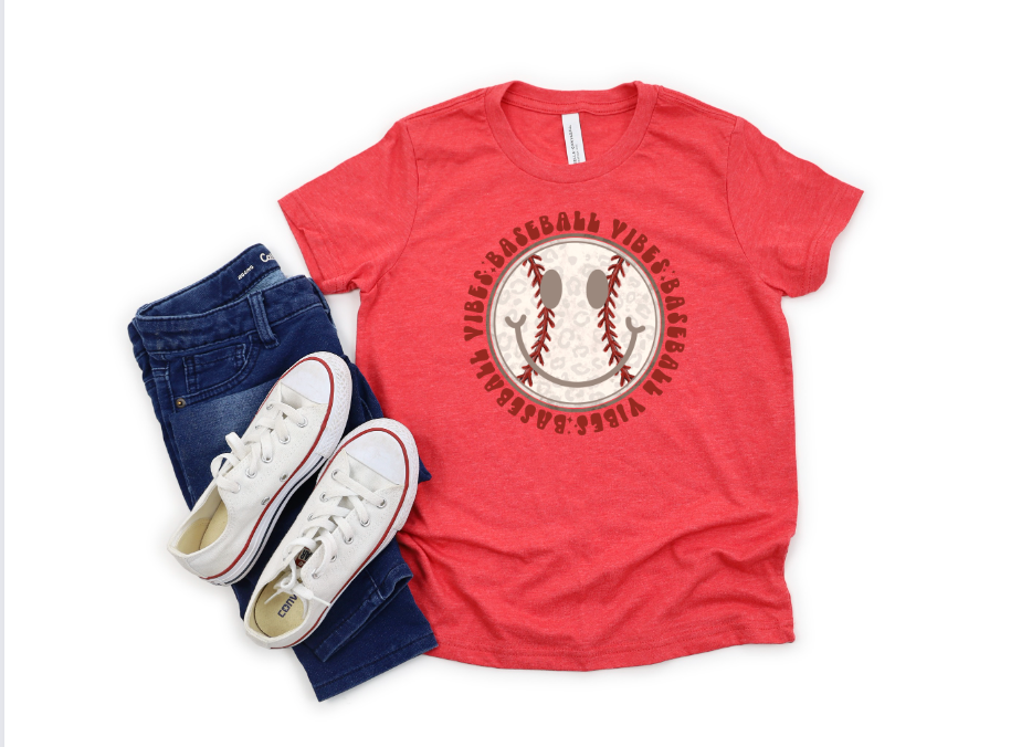 Baseball Vibes DTF Print