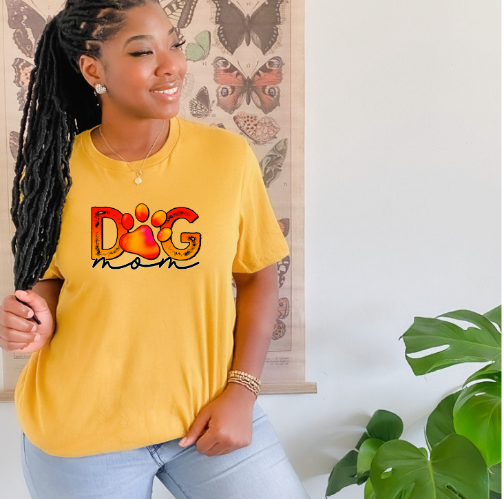 Dog Mom DTF Print