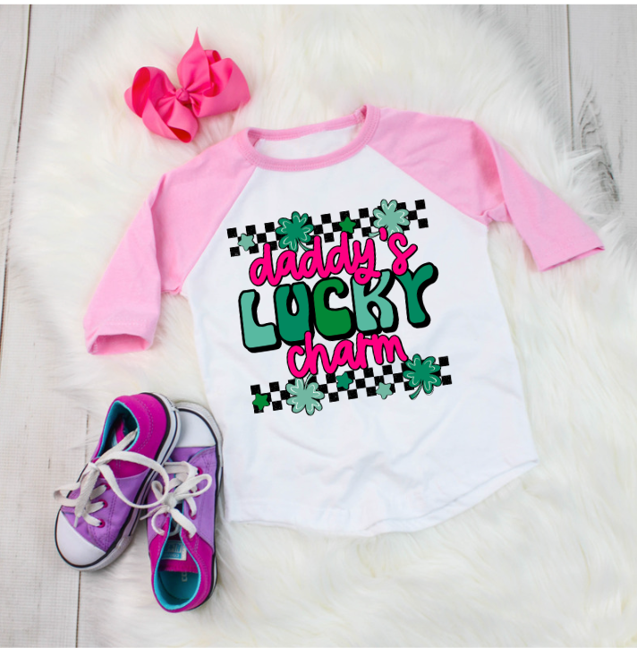 Daddy's Lucky Charm (boy/girl) DTF Print