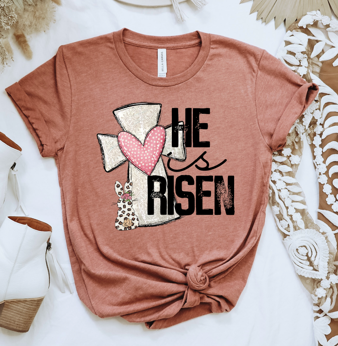 He is Risen (bunny) DTF Print