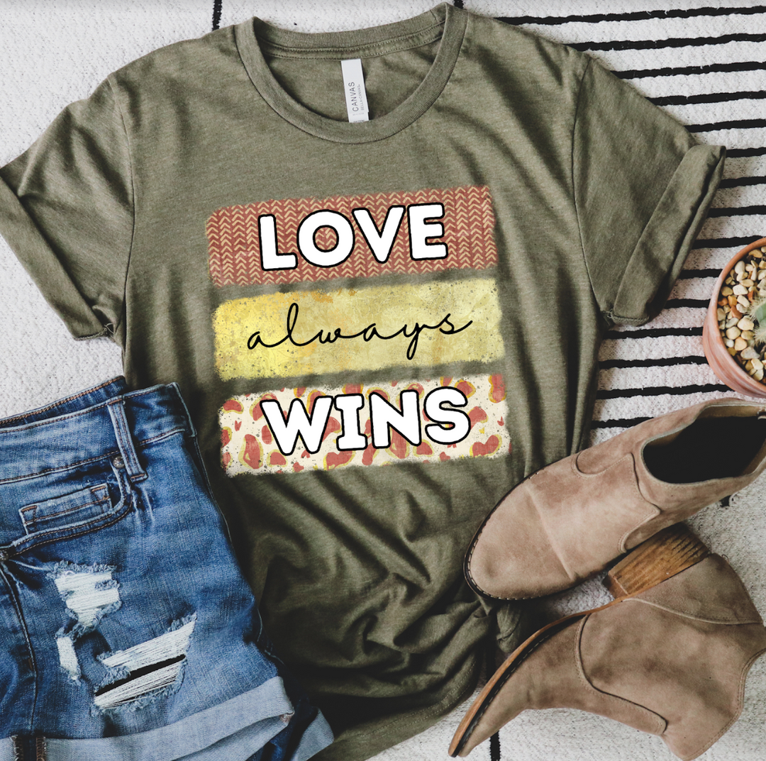 Love Always Wins DTF Print