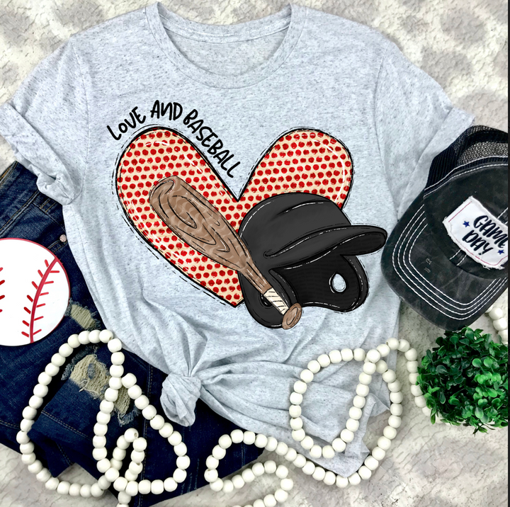 Love and (Softball/Baseball) DTF Print