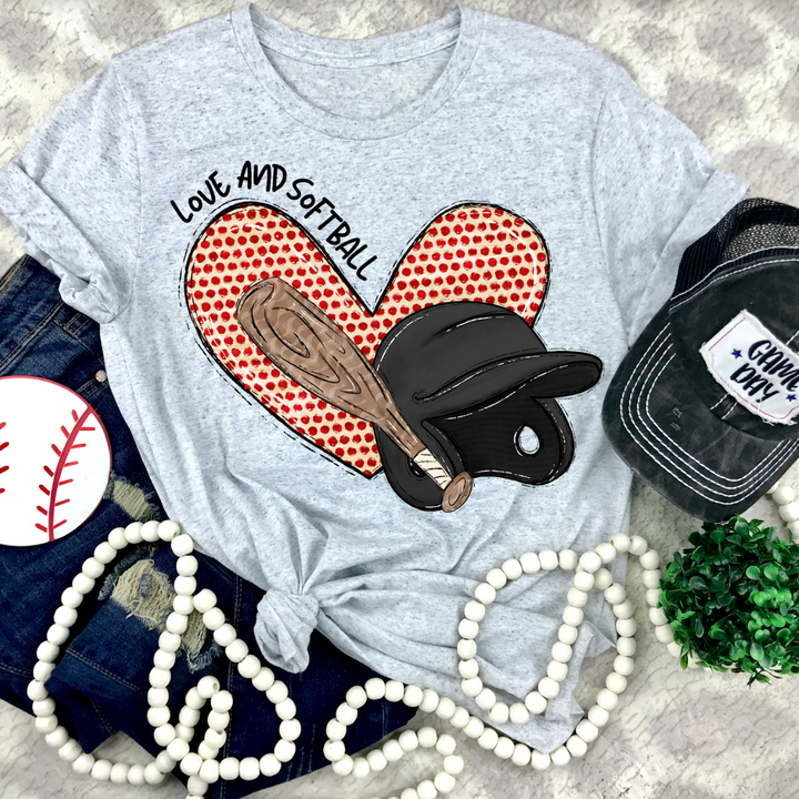 Love and (Softball/Baseball) DTF Print