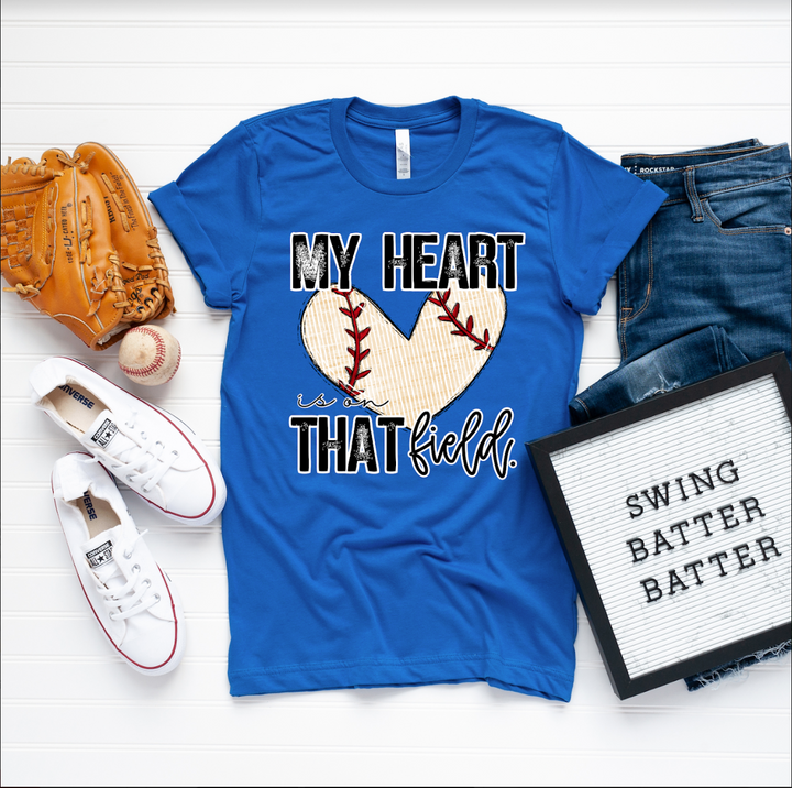 My Heart is on that Field (Softball/Baseball) DTF Print