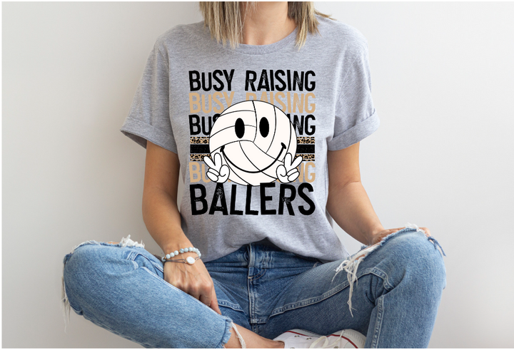 Busy Raising Ballers DTF Print