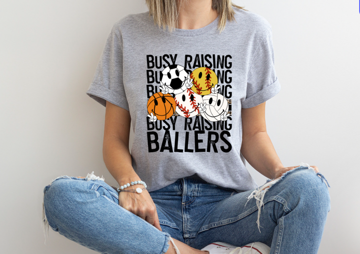 Busy Raising Ballers DTF Print